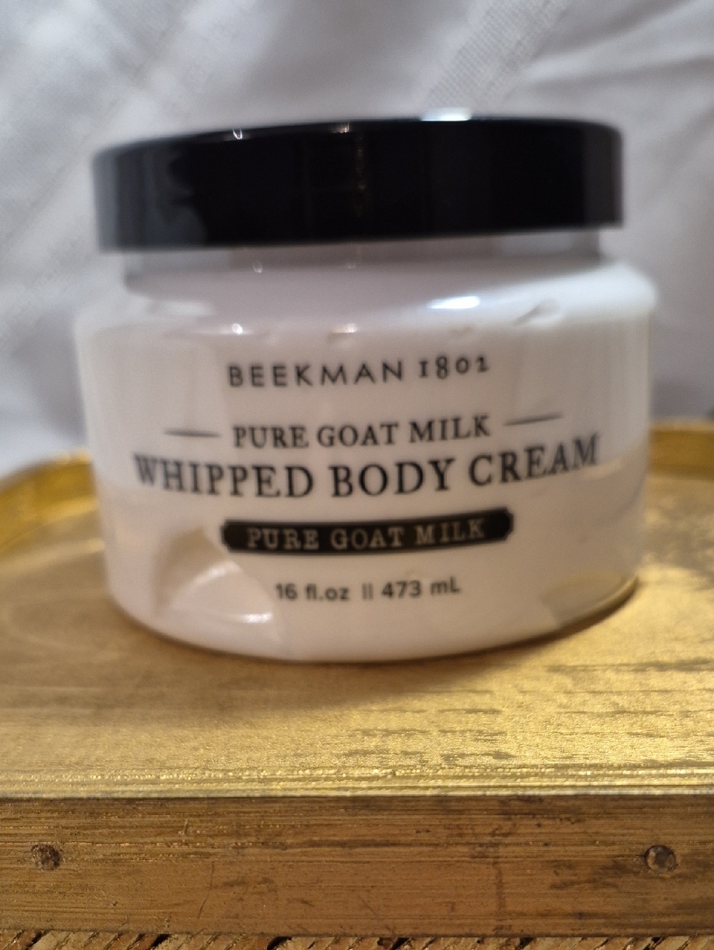New Sealed Beekman 1802 Whipped Body Cream -Pure Goat Milk 16oz
